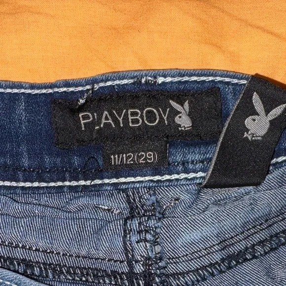 Women’s Y2K PLAYBOY Denim Shorts - Picture 4 of 4